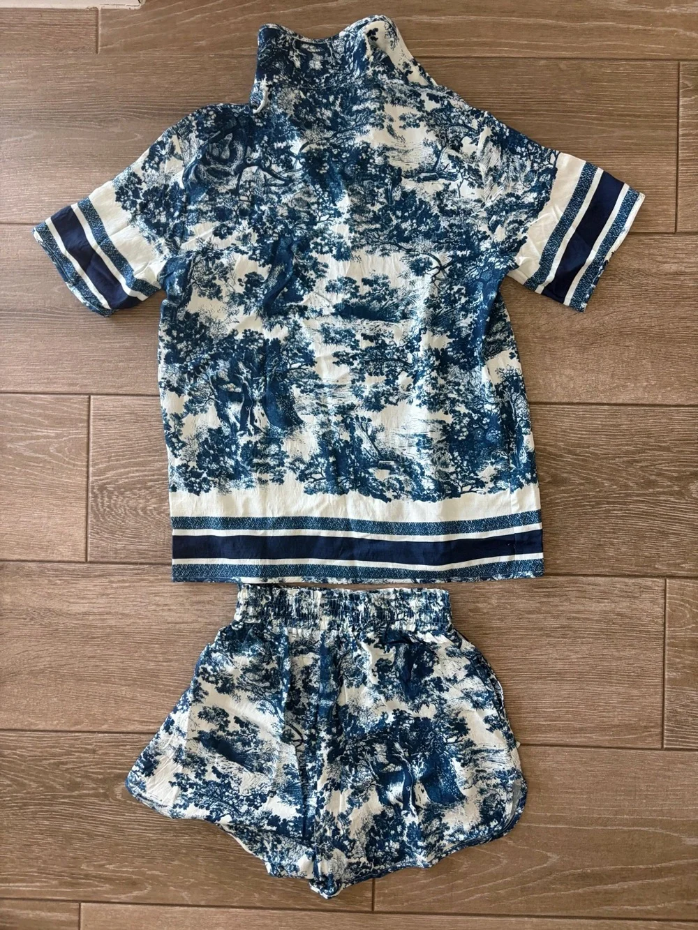 Blue Toile Set NWT!